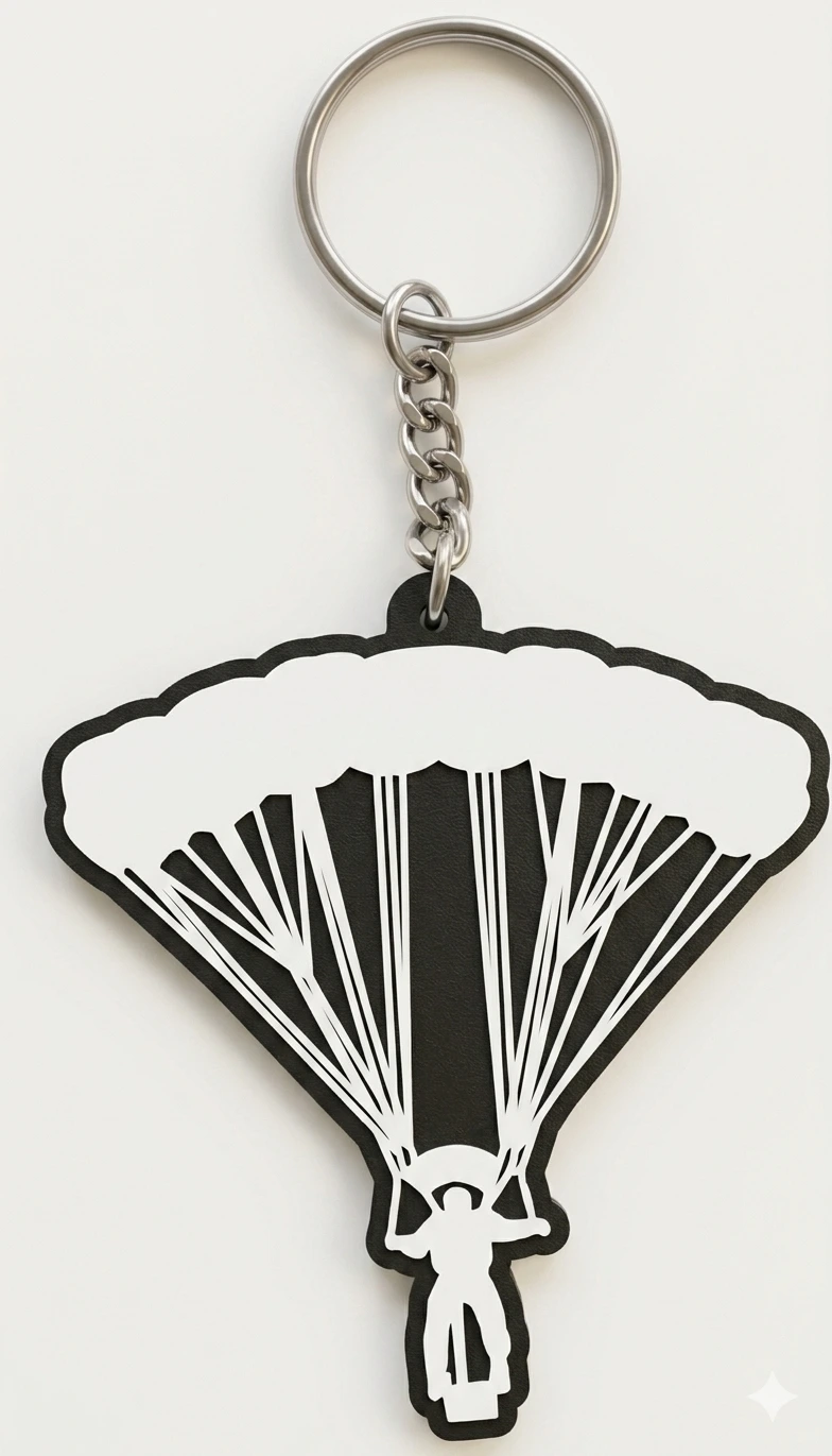 Hand Fan Keychain